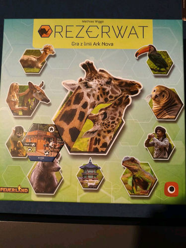 Rezerwat gra z serii ark Nova + dodatkowy kafelek