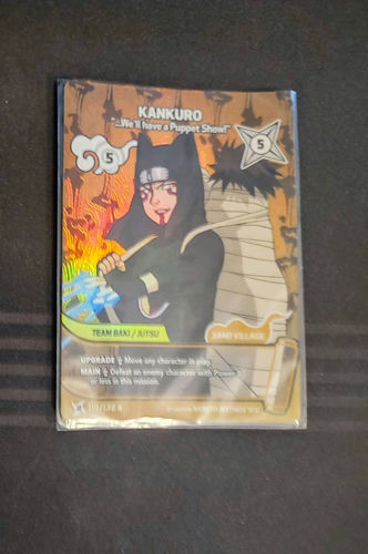 Naruto Mythos Ed2 - Kankuro Rare Art (karta holograficzna)