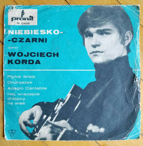 Niebiesko-czarni Wojciech Korda Płynie wisła Winyl
