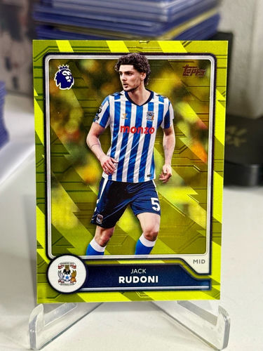 Topps Premier League 2026/27 trading card Jack Rudoni Coventry City 266
