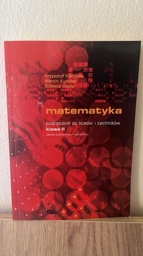 Matematyka : podręcznik do liceów i techników : klasa 2 : zakres podstawowy i rozszerzony