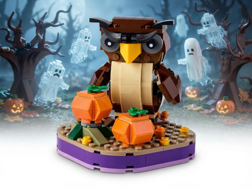 LEGO 40497 - Halloweenowa sowa 40570