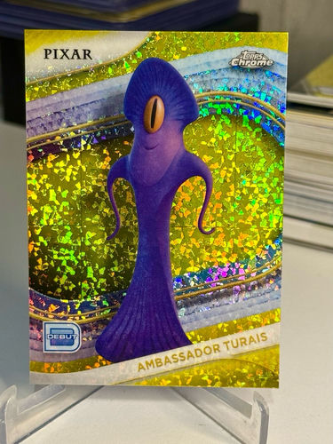 Topps Chrome Pixar trading card featuring Ambassador Turais, card number 137