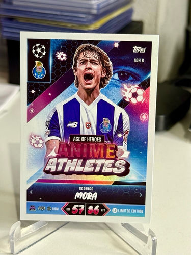 Topps Match Attax 20th Anniversary Rodrigo Mora Anime Athletes card AOH 8