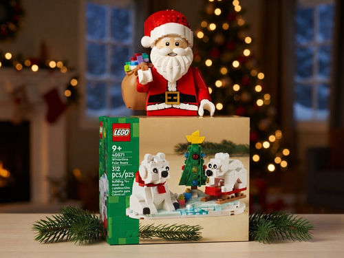 LEGO 40571 - Zimowe niedźwiedzie polarne