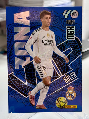 Arda Guler Real Madrid karta kolekcjonerska Panini La Liga Megacracks MGK Zona VIP 