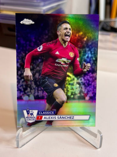 Topps Chrome Classics trading card, Alexis Sánchez, Manchester United, CC 22