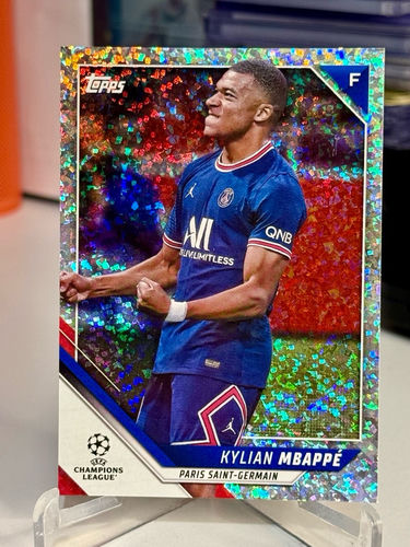Topps UEFA Champions League trading card, Kylian Mbappé, card number 200