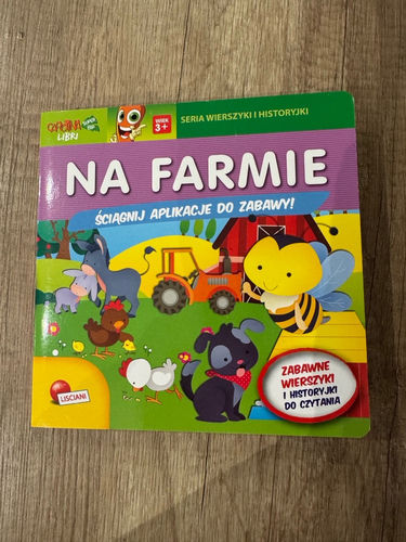 Na farmie wierszyki i historyjki do czytania Lisciani carotina libri