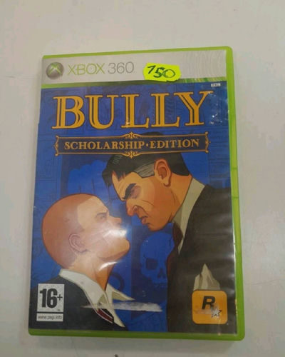 vintage retro gra xbox 360 bully scholarship edition rare gaming 90s 00s