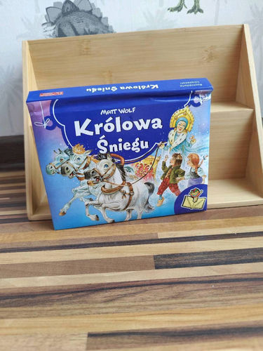 Królowa śniegu książka rozkładanka obrazki trójwymiarowe 