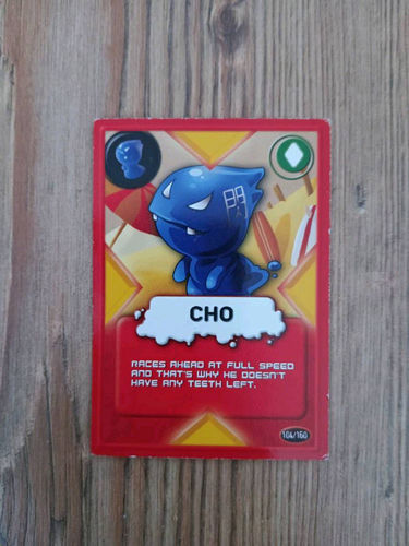 Karta kolekcjonerska cho gogos crazy bones 