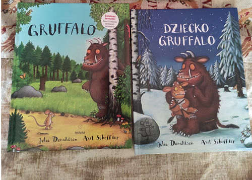 Gruffalo oraz Dziecko Gruffalo - bardzo dobry stan