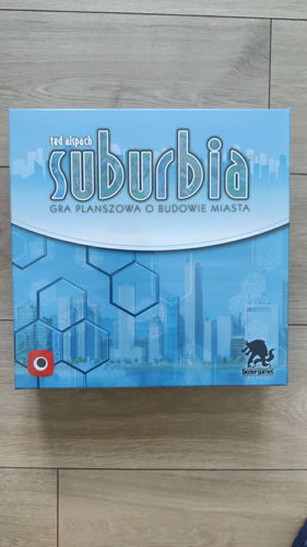 Suburbia gra planszowa, nowa, folia