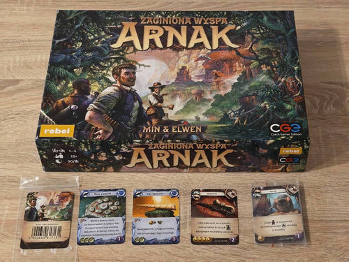 Zaginiona wyspa Arnak + promki