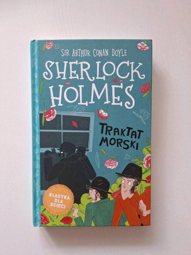 Sherlock holmes traktat morski książka dla dzieci