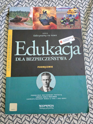 Edukacja dla bezpieczeństwa : podręcznik dla szkół ponadgimnazjalnych
