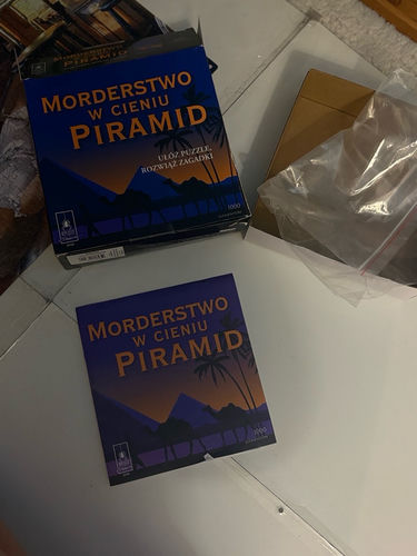 Morderstwo w cieniu piramid - puzzle 