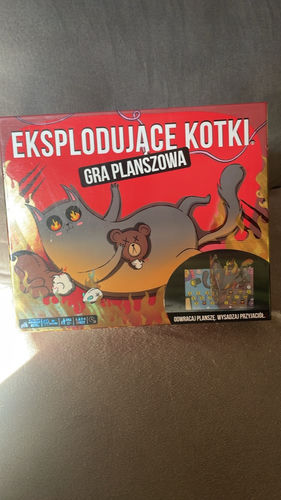 Eksplodujące Kotki: Gra planszowa