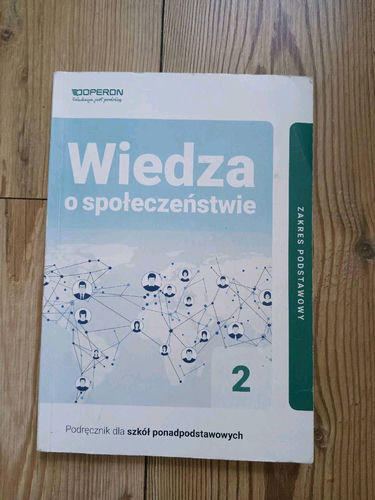 Wiedza o społeczeństwie 2 : podręcznik dla szkół ponadpodstawowych : zakres podstawowy