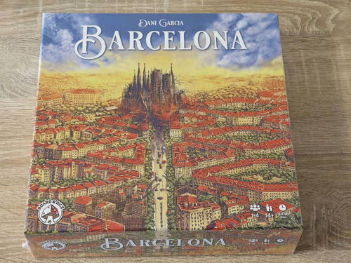 Barcelona + Passeig de Gracia ENG + Insert graficzny