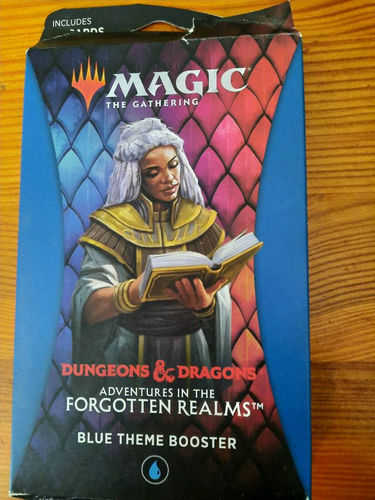 Magic The Gathering: Dungeons & Dragons: Adventures in the Forgotten Realms: Blue Theme Booster