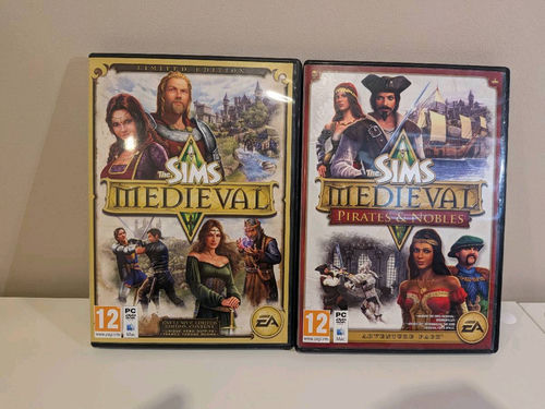 The Sims Średniowiecze Limited Edition + Piraci i Bogaci  | Zestaw
