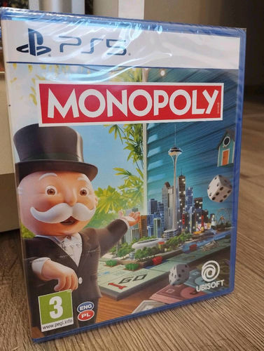 Nowa Gra Monopoly Polska Wersja PS5 PlayStation 