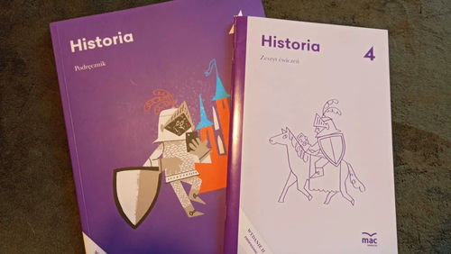 Historia klasa 4 wydawnictwo MAC podręcznik + ćwiczenia