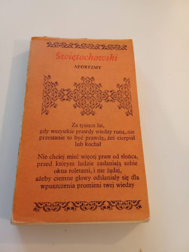 Aforyzmy Aleksander Świętochowski