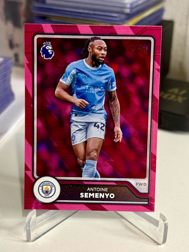 Topps Premier League trading card, Antoine Semenyo, Manchester City, 2026/27