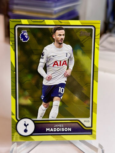 Topps Premier League 2026/27 trading card, James Maddison, Tottenham Hotspur