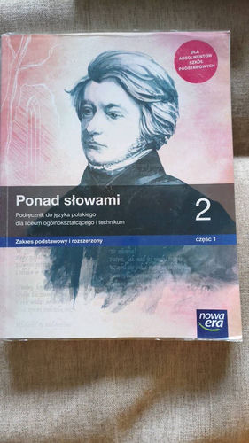 Ponad słowami 2 : podręcznik do języka polskiego dla liceum ogólnokształcącego i technikum : zakres podstawowy i rozszerzony.