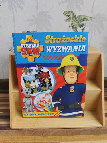 Strażak sam strażackie wyzwania książka z zadaniami 