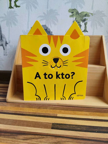 A to kto ? Książeczka z ruchomymi obrazkami adamada 
