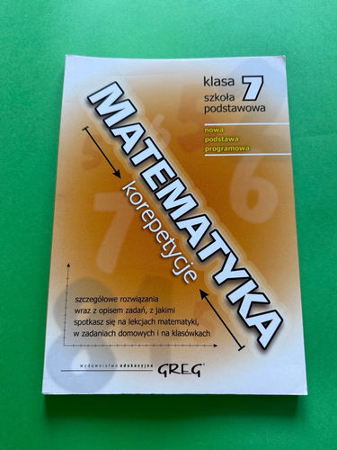 Matematyka : szkoła podstawowa : klasa 7 : korepetycje : nowa podstawa programowa