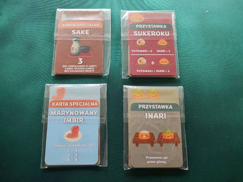 Sushi Go Party komplet kart promo NOWE