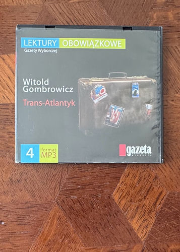 Audiobook Transatlantyk Gombrowicza 
