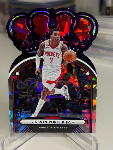 Kevin Porter Jr. 2022-23 Panini Crown Royale die-cut card, 24/25