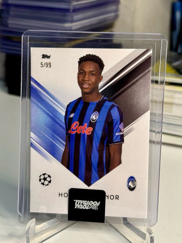 Topps Total Football trading card featuring Honest Ahanor, serial 5/99