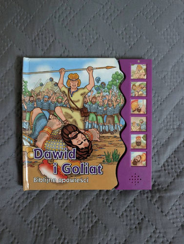 Dawid i Goliat. Biblijne opowieści. Książeczka dźwiękowa