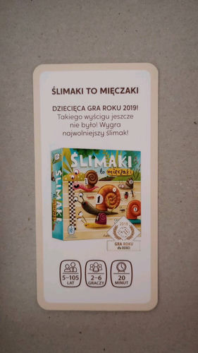 Ślimaki to mięczaki karta