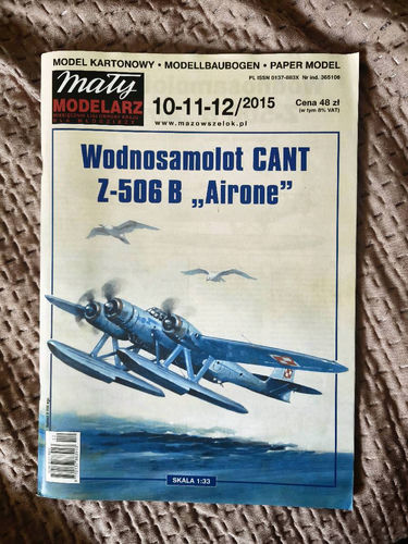 Mały modelarz Wodnosamolot CANT