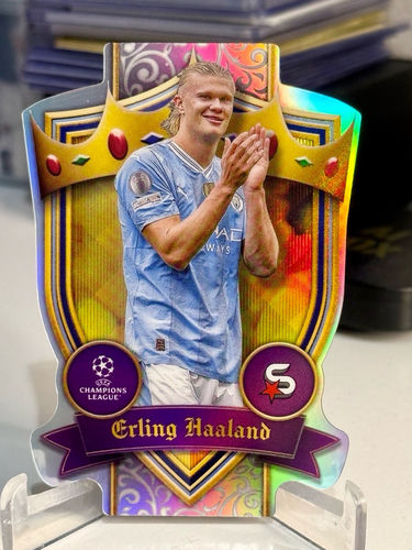 Topps UEFA Champions League Erling Haaland ROY-2 trading card