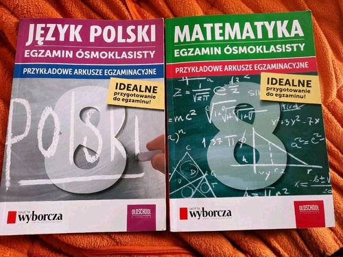 Zestaw: Język polski. Egzamin ósmoklasisty. Przykładowe arkusze +1