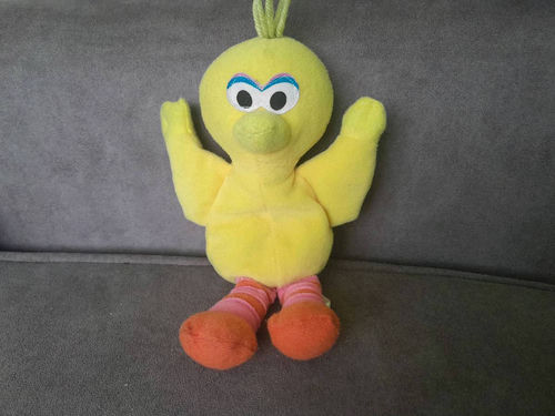 vintage retro 1997 Big Bird ulica sezamkowa oldschool toys 90s 00s