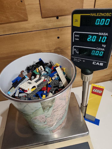 LEGO 2 kg mix budulec 