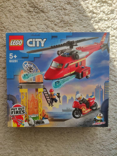 Lego City 60281 Strażacki helikopter ratunkowy 