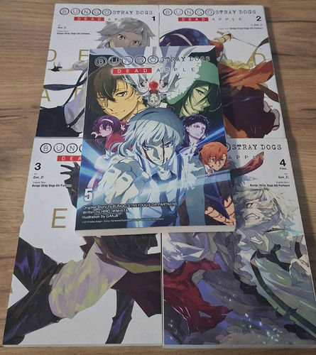 Zestaw: Bungo Stray Dogs, Vol. 5 (light Novel) +4