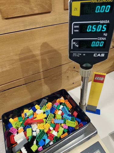 LEGO Bricks 500g mix kostek i podłużne 